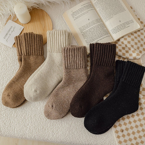 Knitted Wool Thermal Socks